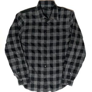 John Elliot Checkered Flannel Overshirt